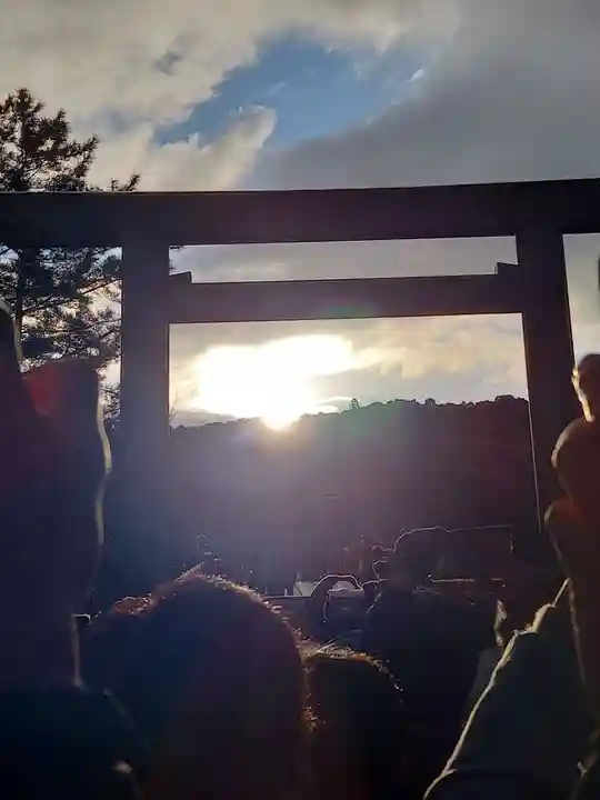 伊勢神宮内宮(皇大神宮)の景色