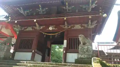 大原八幡宮の山門・神門