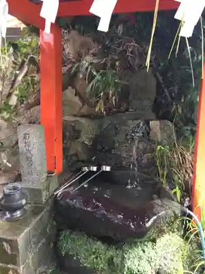 高龍神社の手水舎