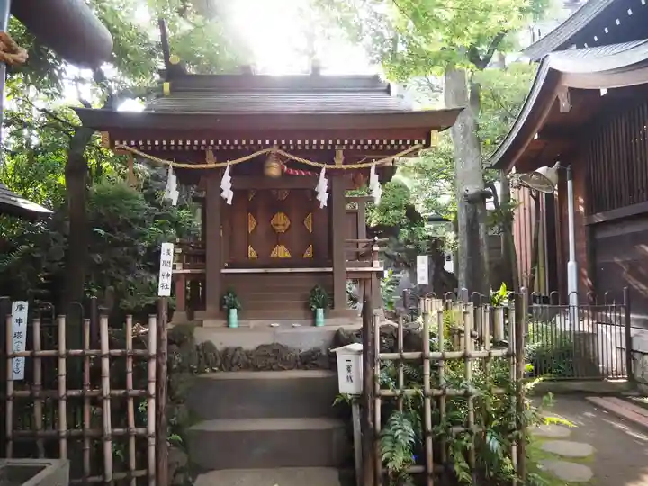 月見岡八幡神社の末社・摂社