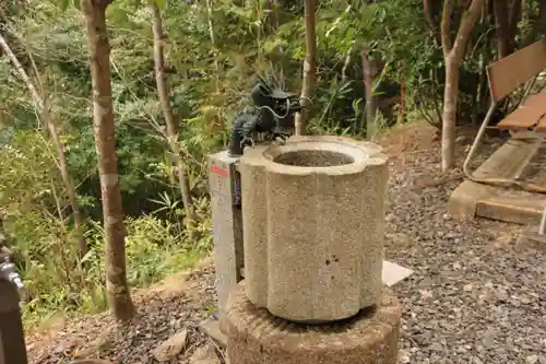 愛宕神社の手水