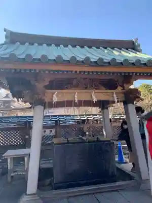 湯島天満宮の手水舎