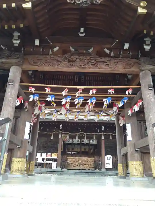 鳩ヶ谷氷川神社の山門・神門
