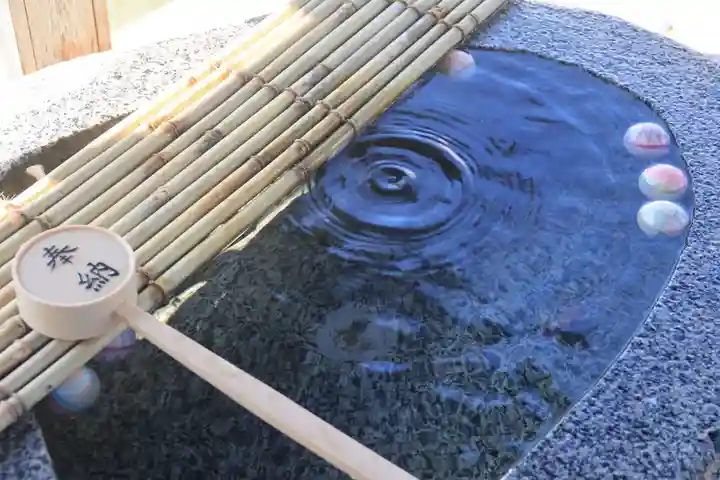 阿邪訶根神社の手水舎