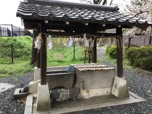 神足神社の手水舎