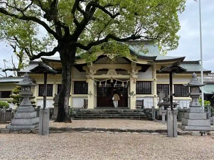 島田神社の本殿・本堂