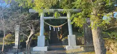 伊勢大御神上大神宮の鳥居