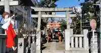 小谷地三峯神社の鳥居