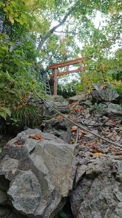 太田山神社(本殿)の鳥居