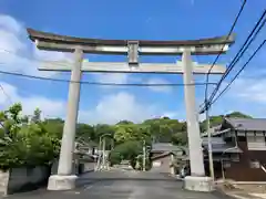 勝岡八幡神社の鳥居