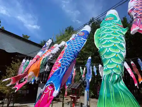 滑川神社 - 仕事と子どもの守り神(福島県)