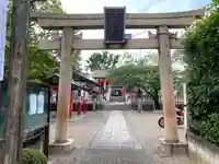 元郷氷川神社の鳥居