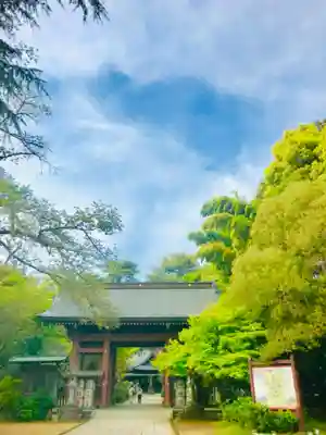 大宝八幡宮の山門・神門