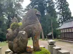 劒神社の狛犬