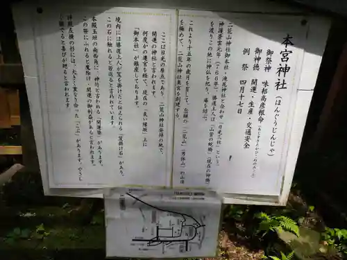 本宮神社（日光二荒山神社別宮）の歴史