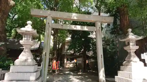 朝日神社の鳥居