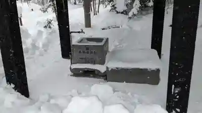 比布神社の手水舎