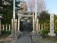 神明神社の鳥居