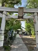 江北氷川神社の鳥居