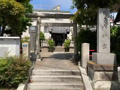 亀戸水神社の鳥居