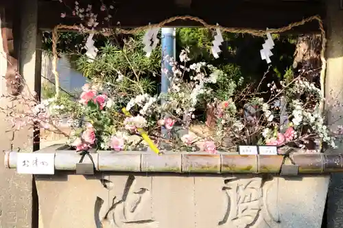 三津厳島神社の手水舎