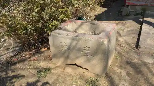 御霊稲荷神社の手水舎