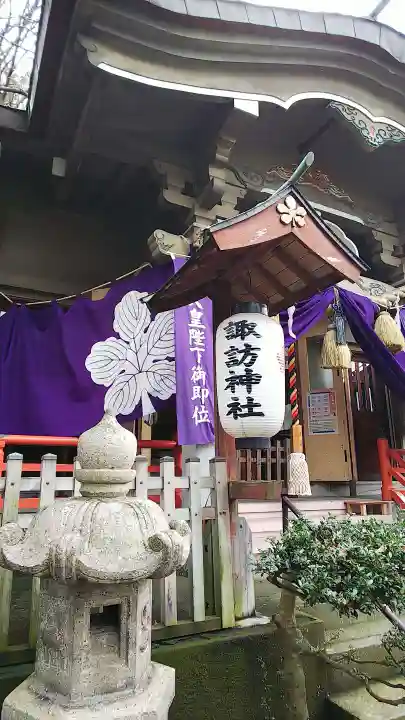 石川町諏訪神社の本殿・本堂