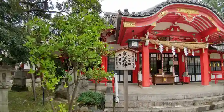 市原稲荷神社の本殿・本堂