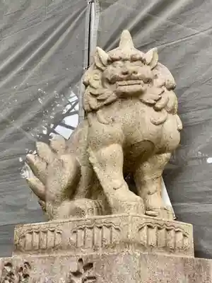 御霊神社(上御霊神社)の狛犬