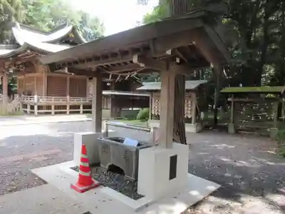 諏訪神社の手水舎