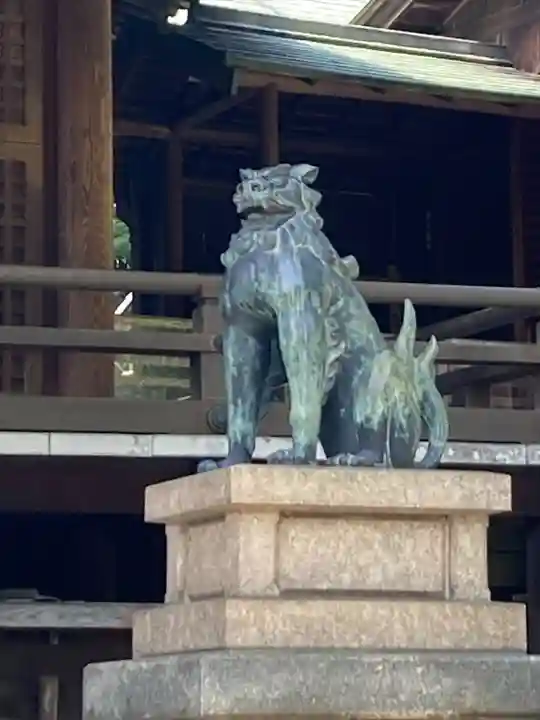 五條天神社の狛犬