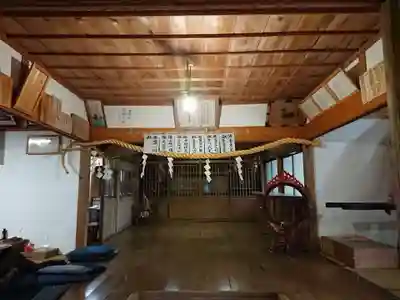 白鳥神社の本殿・本堂