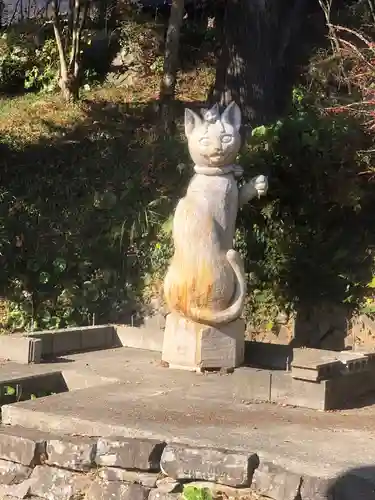 雲林寺の狛犬