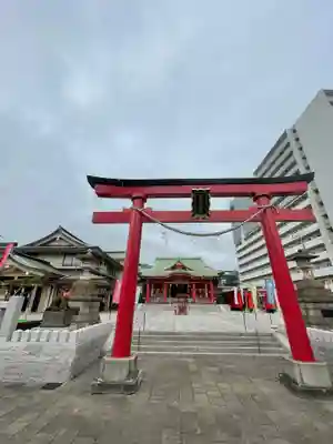 東京羽田 穴守稲荷神社の鳥居