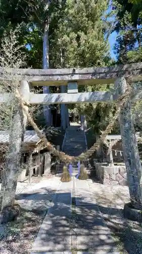 恵那神社の鳥居