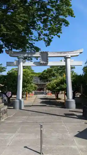 上里菅原神社の鳥居