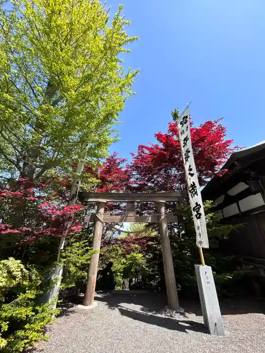 平岸天満宮・太平山三吉神社の鳥居