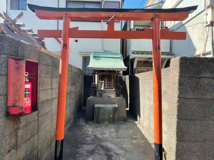 自由大明神/白武大明神の本殿・本堂