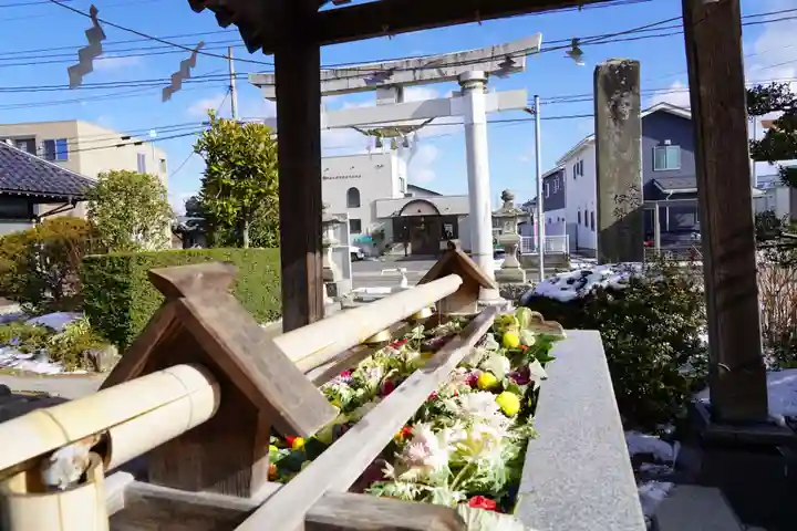 豊景神社の手水舎