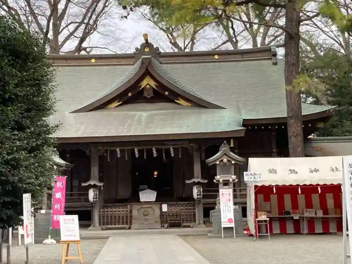前鳥神社の本殿・本堂