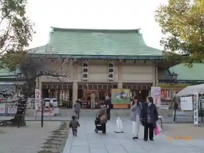 難波大社 生國魂神社の本殿・本堂