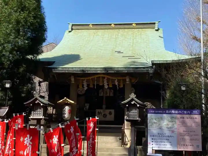 上目黒氷川神社の本殿・本堂