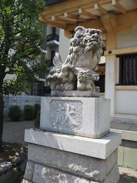 紀州神社の狛犬