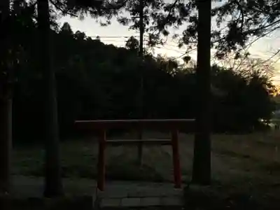 法木神社の景色