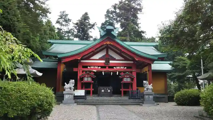 新橋浅間神社の本殿・本堂