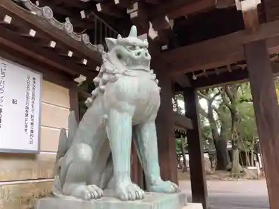 靖國神社の狛犬