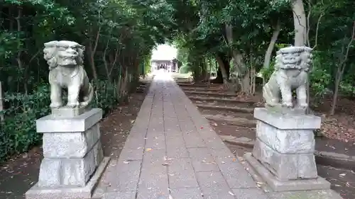 高田天満宮の狛犬