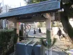 白鬚神社の手水