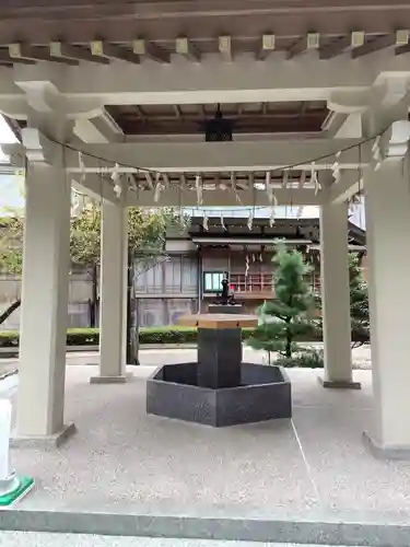 針名神社の手水舎