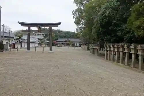 多坐弥志理都比古神社の鳥居